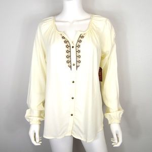 Faded Glory Long Sleeve Button Up